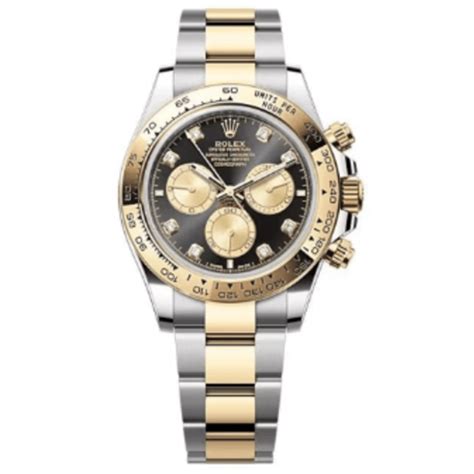 rolex cosmograph daytona black gold|Rolex daytona gold diamond bezel.